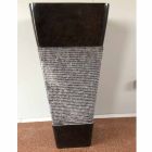 Fregadero de pedestal gris oscuro en diseño de piedra natural, pieza única viadurini