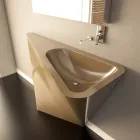 Lavabo de pedestal moderno hecho a mano por Mullet viadurini