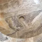 Lavabo sobre encimera de piedra natural de ónix Ana, hecho a mano viadurini