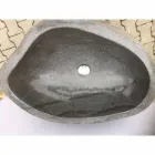 Lavabo de baño de diseño en piedra natural Mar, pieza única viadurini