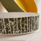 Lavabo sobre encimera para baño en gres porcelánico Made in Italy - Sobre viadurini