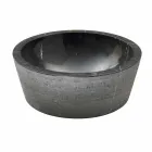 Encimera soporte cilíndrico Piedra Natural Beige Ampat viadurini