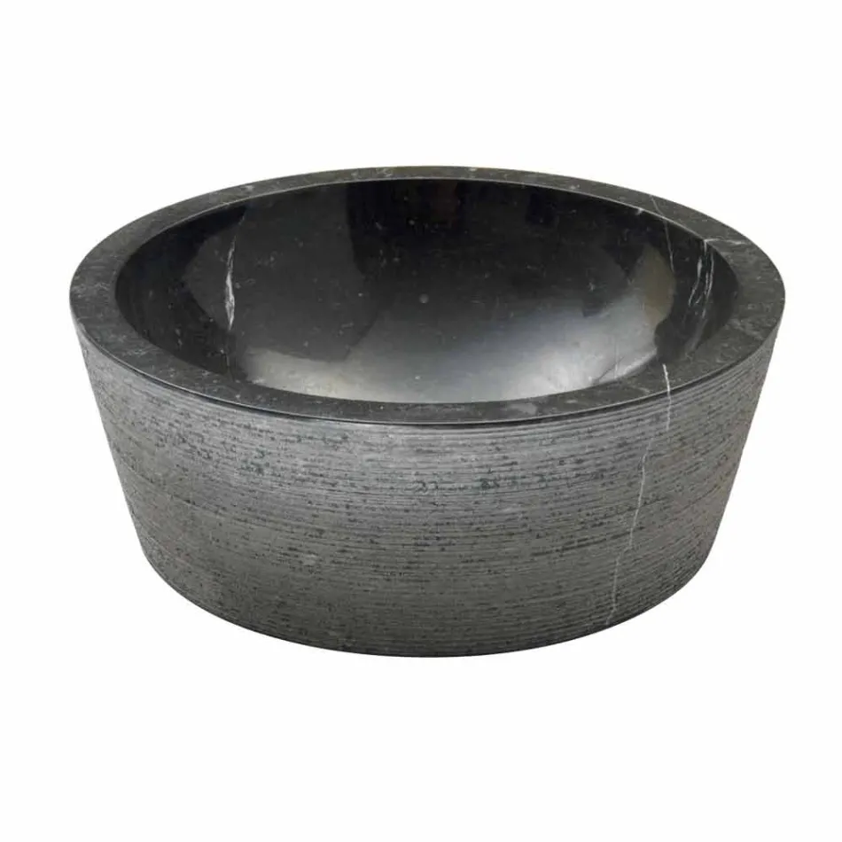 Encimera soporte cilíndrico Piedra Natural Beige Ampat viadurini