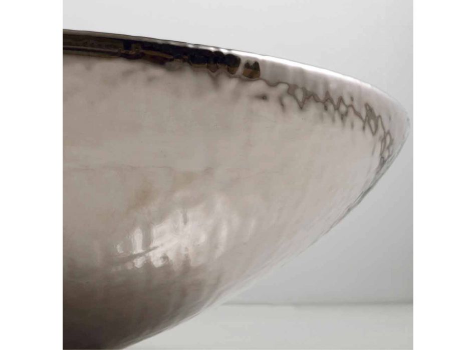 Lavabo de cerámica de diseño realizado en Italia Brillante viadurini