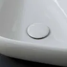 Lavabo de cerámica de diseño moderno fabricado en Italia Sofia viadurini