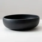 Lavabo de encimera de arcilla Raku con brillo craquelado metálico - Prisma viadurini