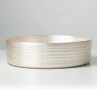 Fregadero de encimera en gres porcelánico plateado o blanco - Vibración viadurini