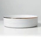 Fregadero de encimera de gres porcelánico con borde esmaltado - Vibración viadurini