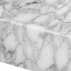 Lavabo sobre encimera de mármol Made in Italy - Canova viadurini