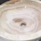 lavabo de piedra natural, de una sola pieza, Ana viadurini