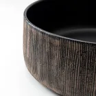 Lavabo de encimera Balance de tierra roja natural decapado a mano viadurini