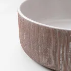 Lavabo de encimera Balance de tierra roja natural decapado a mano viadurini