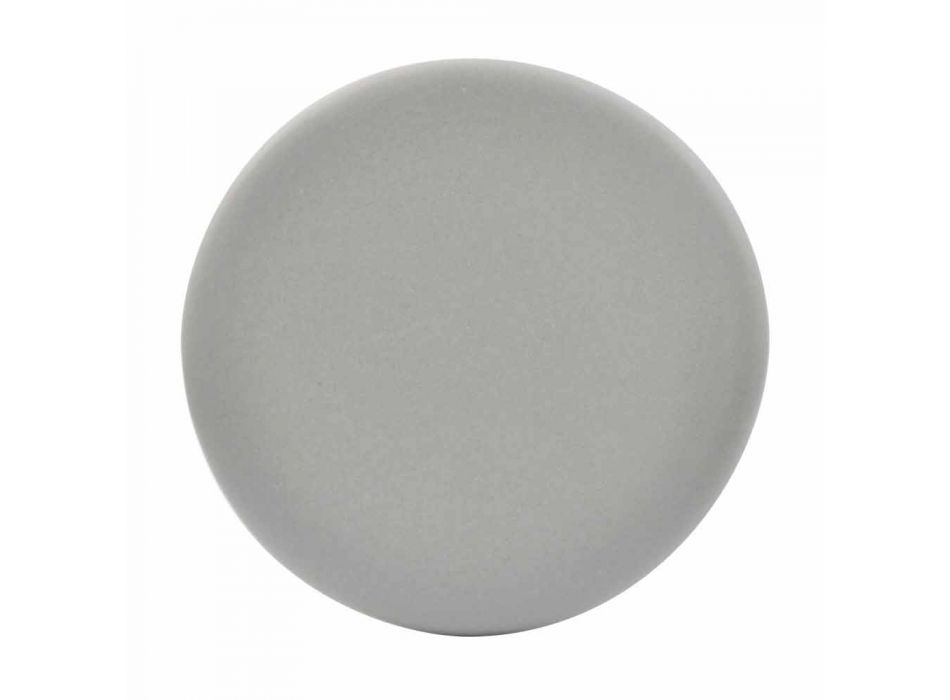 Lavabo sobre encimera moderno en cerámica blanca o de color Sun 85x37 cm viadurini