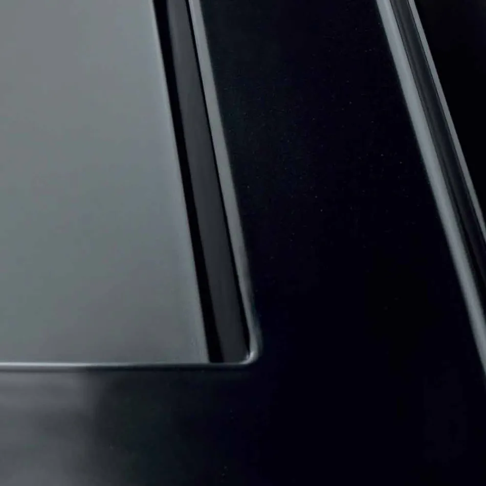 Lavabo contemporáneo de cerámica negra Icon Alice Ceramica viadurini