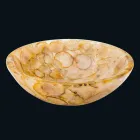 apoyo encimera moderna de resina artificial y piedra de ágata Petra viadurini