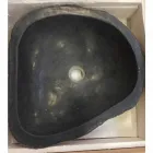 Encimera apoyo sola pieza en Hassan basalto viadurini