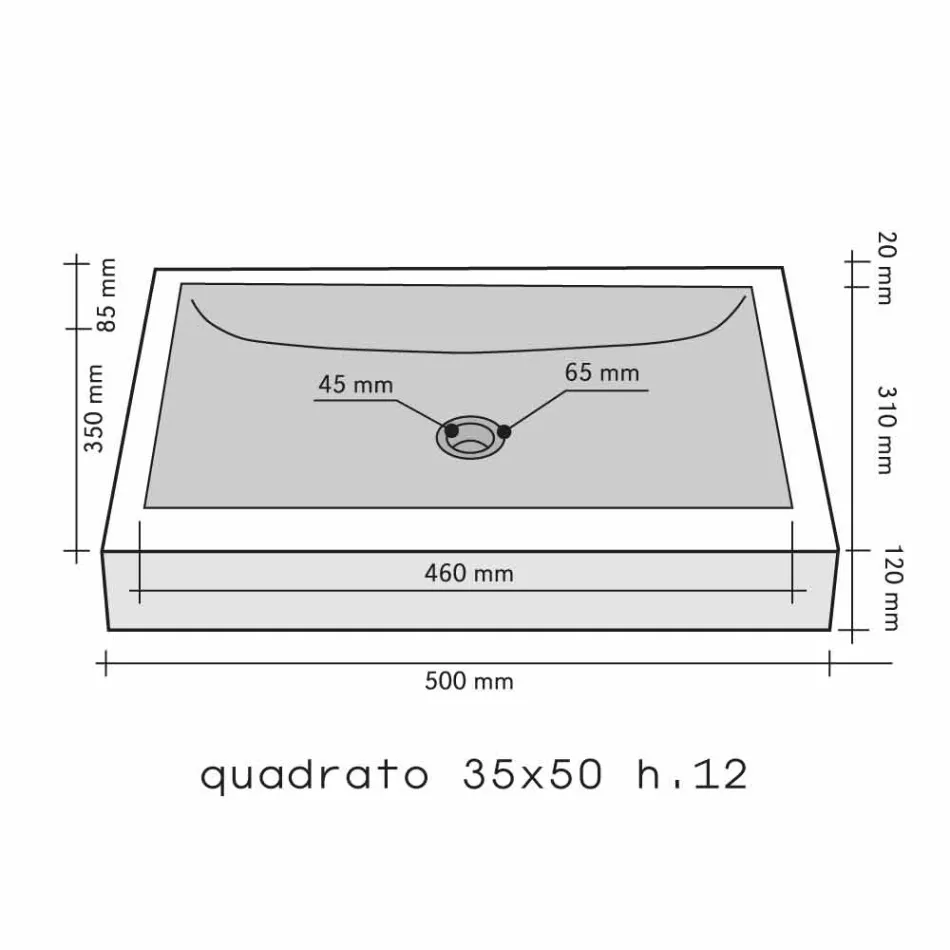Soporte Cuadrado Encimera Piedra Natural Beige Yakarta viadurini