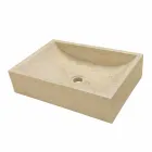 Soporte Cuadrado Encimera Piedra Natural Beige Yakarta viadurini
