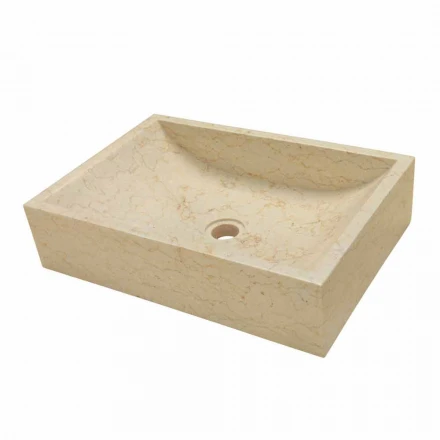 Soporte Cuadrado Encimera Piedra Natural Beige Yakarta viadurini