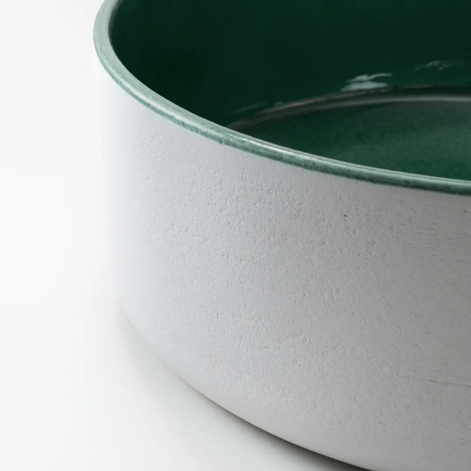 Lavabo sobre encimera de tierra natural en varios acabados - Balance viadurini