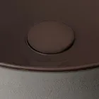 Lavabo sobre encimera de tierra natural en varios acabados - Balance viadurini