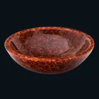 soporte circular encimera de resina artificial y piedra Nube viadurini