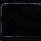 Fregadero encubierto a la izquierda moderna en Ceramica Maida viadurini