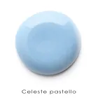 Lavabo de esquina independiente de cerámica de color moderno 42 cm - Angelino viadurini