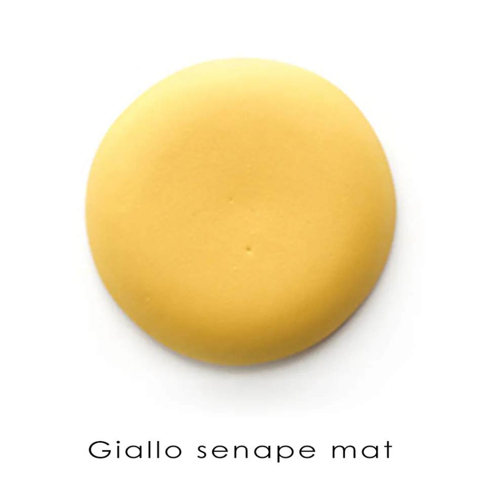 Lavabo de esquina independiente de cerámica de color moderno 42 cm - Angelino viadurini