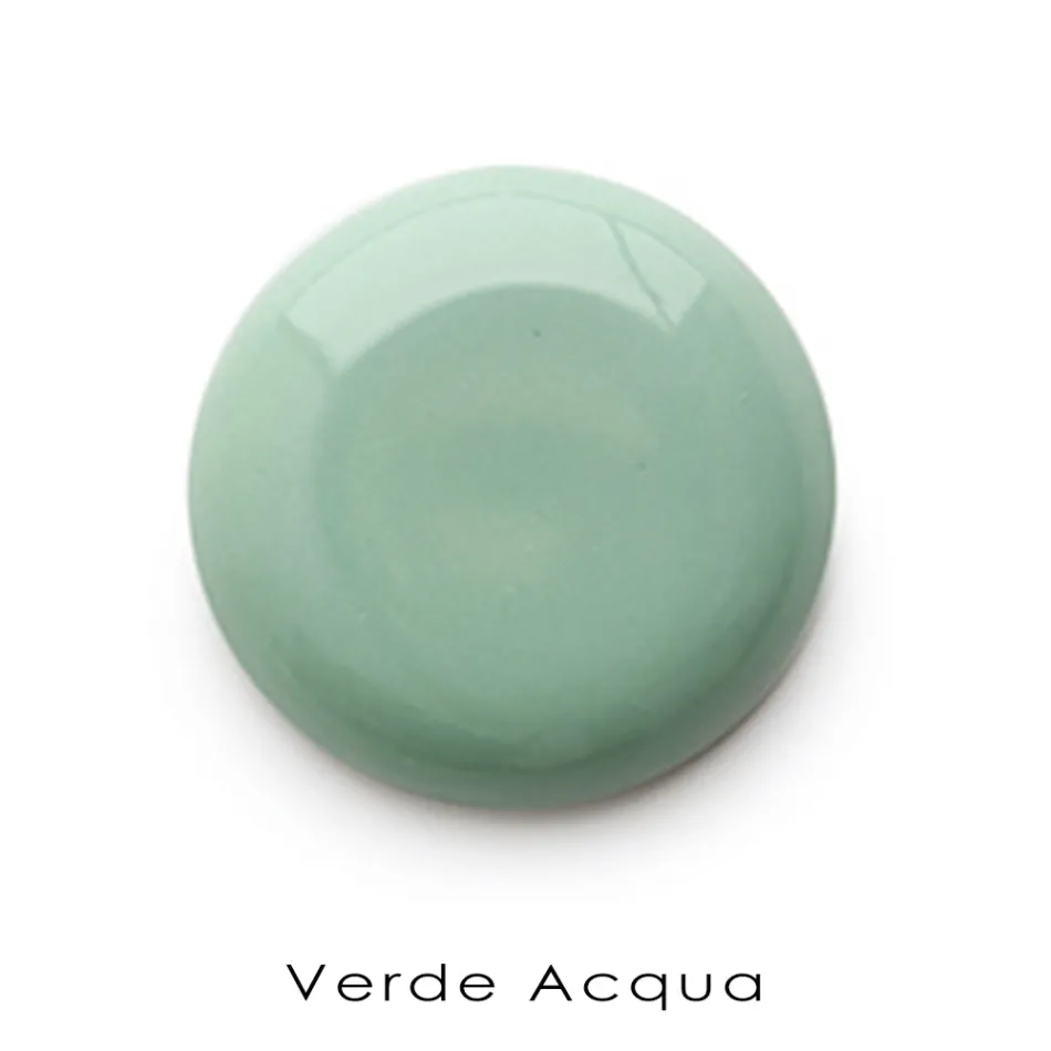 Lavabo de esquina independiente de cerámica de color moderno 42 cm - Angelino viadurini