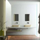 Lavabo de pie moderno de colores hecho en Italia, Formicola viadurini