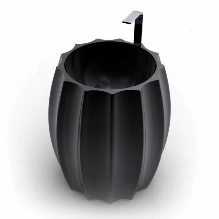 Lavabo de pie de diseño moderno Cactus, hecho en Italia viadurini