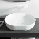 Lavabo de diseño de baño independiente hecho en Italia Dalmine Medium viadurini