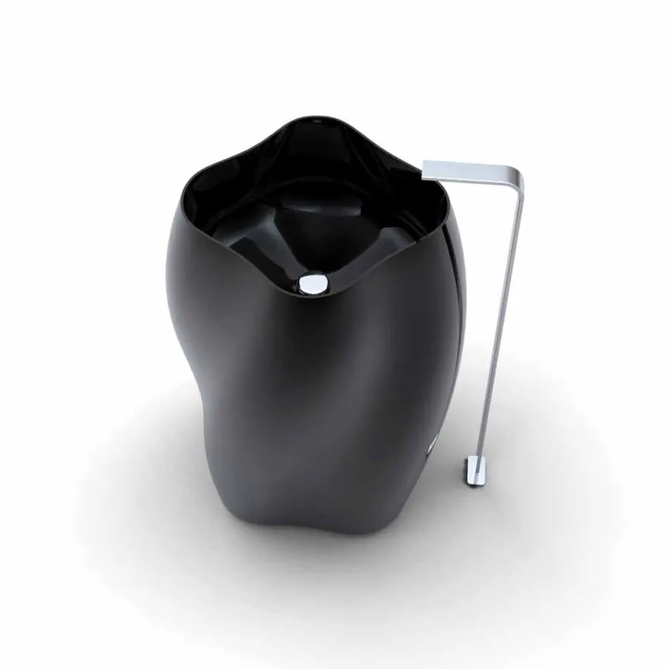 Lavabo de diseño moderno. Flor hecha en Italia. viadurini