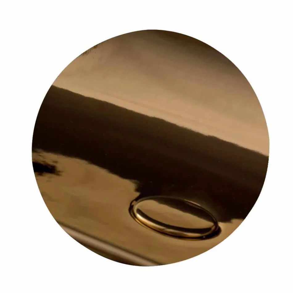 Lavabo de cerámica de diseño moderno Gais, hecho en Italia viadurini