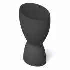 Lavabo de cerámica moderno hecho en Italia, Basile viadurini