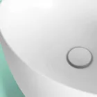 Lavabo de cerámica moderno hecho en Italia, Basile viadurini