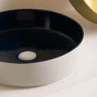 Lavabo en gres porcelánico de diferentes acabados Made in Italy - Sobre viadurini