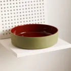 Lavabo en gres porcelánico de diferentes acabados Made in Italy - Sobre viadurini