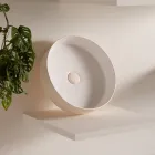 Lavabo en gres porcelánico de diferentes acabados Made in Italy - Sobre viadurini