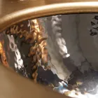 Lavabo empotrado en Fire Clay de 3 acabados Made in Italy - Erioli viadurini