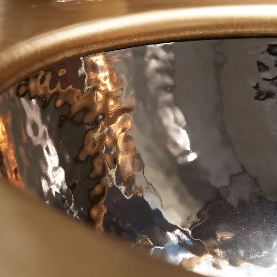 Lavabo empotrado en Fire Clay de 3 acabados Made in Italy - Erioli viadurini