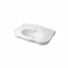 Lavabo moderno de pared con o sin patas, L90 cm en Avise Ceramic viadurini