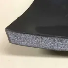 Lavabo de baño negro en piedra natural Love, unique piece viadurini