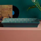 Lavabo semiencastrado en Fire Clay de Diferentes Acabados Made in Italy - Ultima viadurini