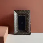 Lavabo semiencastrado en Fire Clay de Diferentes Acabados Made in Italy - Ultima viadurini