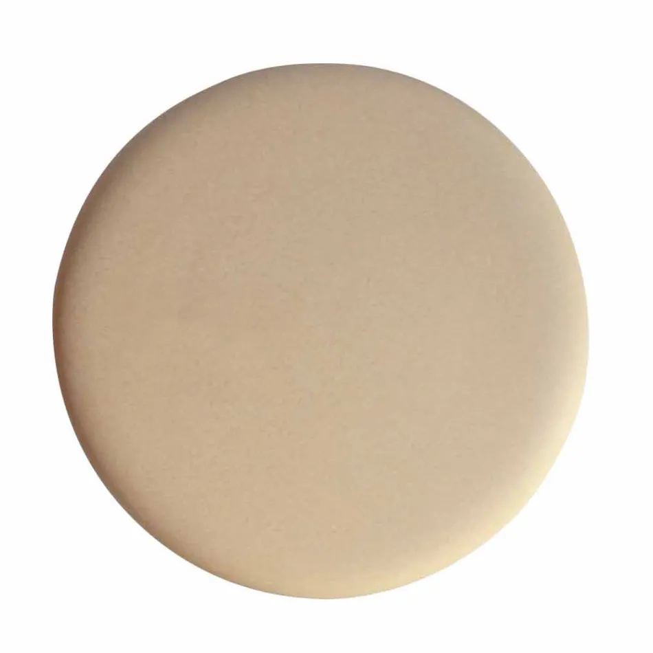 Sun Circle redondo lavabo de cerámica con un diámetro de 40 cm viadurini