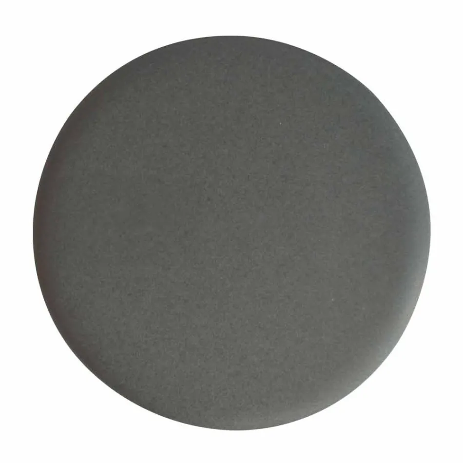 Sun Circle redondo lavabo de cerámica con un diámetro de 40 cm viadurini