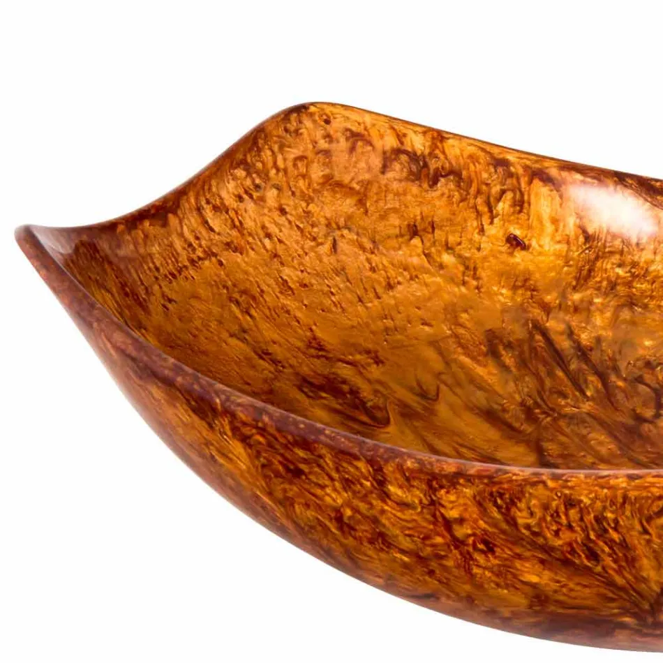 Fregadero moderno sobre encimera a base de resina - Malgrate viadurini