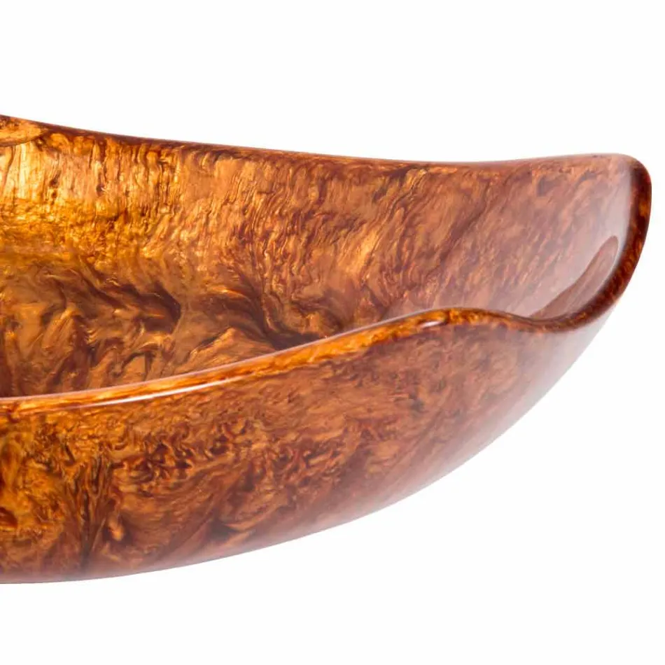 Fregadero moderno sobre encimera a base de resina - Malgrate viadurini